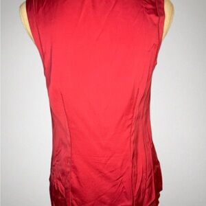 Sleeveless Pink Stretch Silk Women's Top